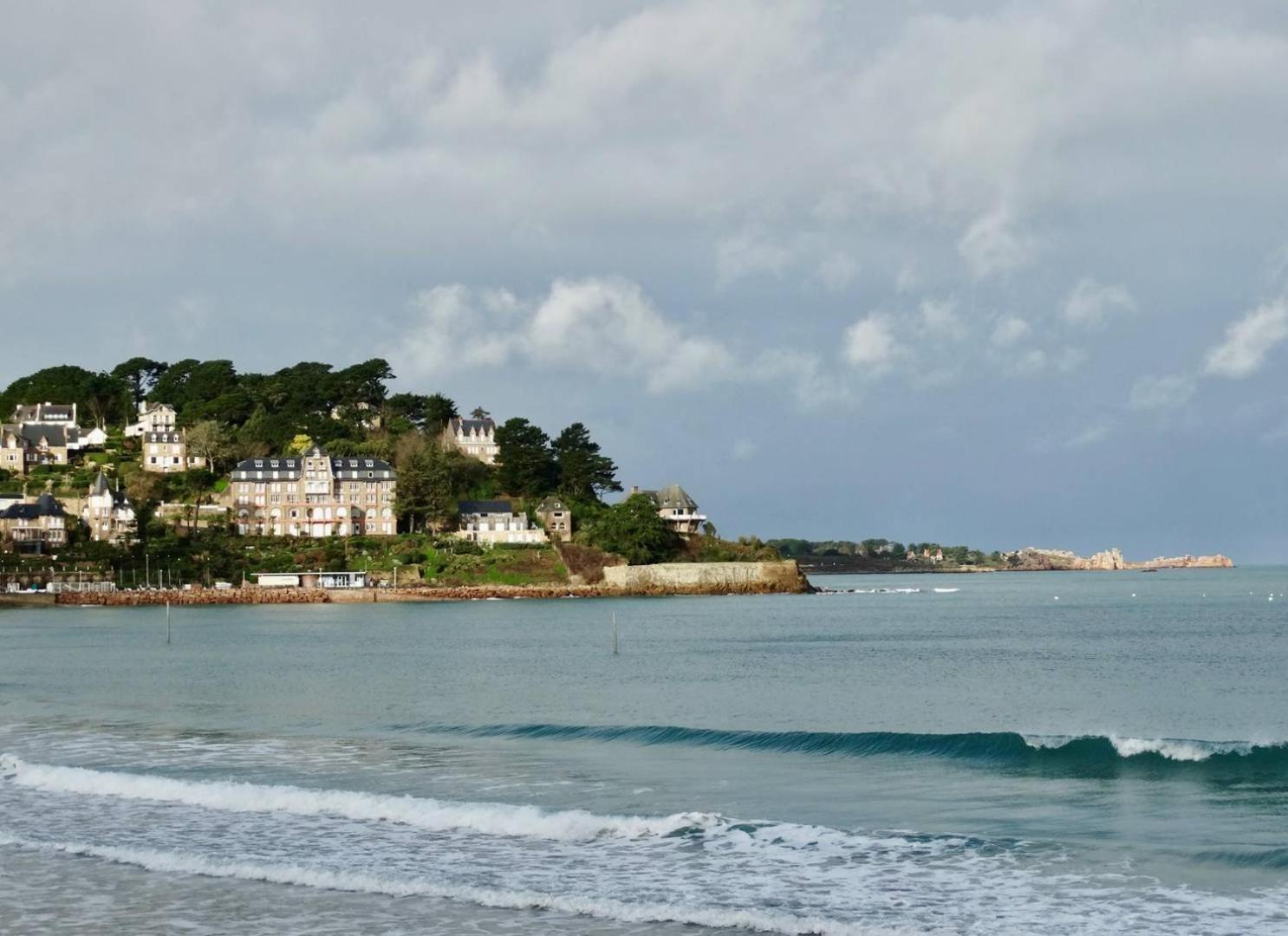 Bel Appartement Neuf Plage De Trestraou A Perros-Guirec - Ref 862 Luaran gambar