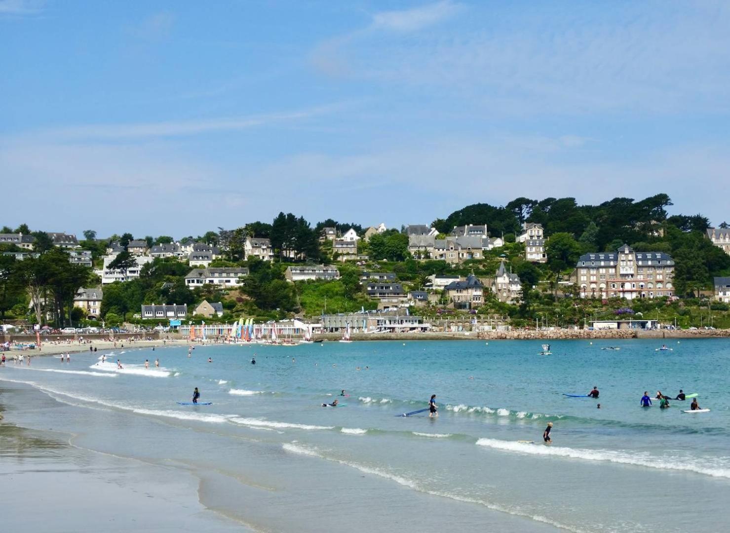 Bel Appartement Neuf Plage De Trestraou A Perros-Guirec - Ref 862 Luaran gambar