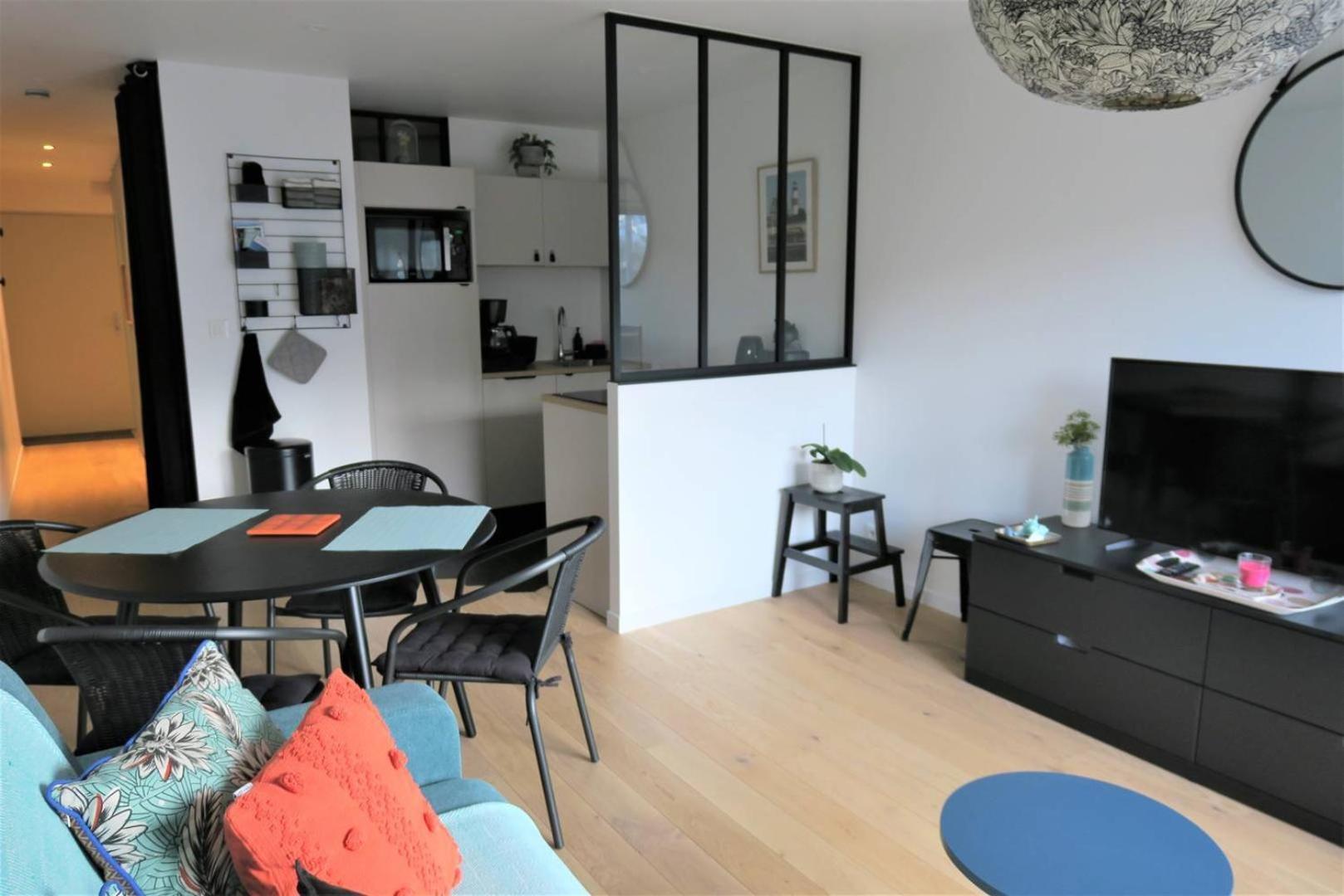 Bel Appartement Neuf Plage De Trestraou A Perros-Guirec - Ref 862 Luaran gambar